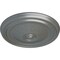 Ekena Millwork Reece Ceiling Medallion (Fits Canopies up to 2 3/8"), Hand-Painted Platinum, 12"OD x 1 3/4"P CM12REPLS - alternate 4